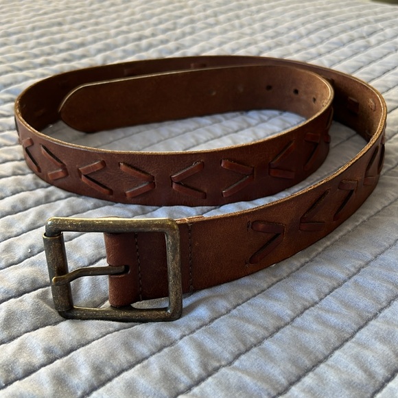 Lucky Brand Leather Belt (38) - Picture 5 of 7